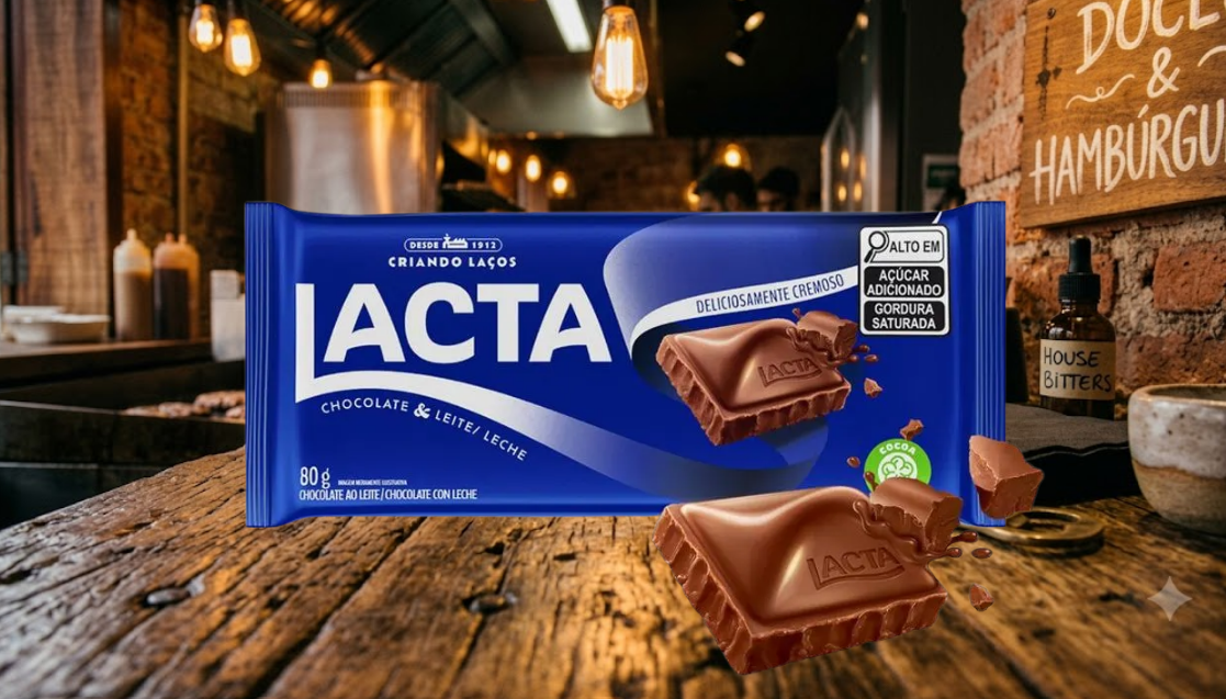 Barra Lacta Chocolate ao Leite
