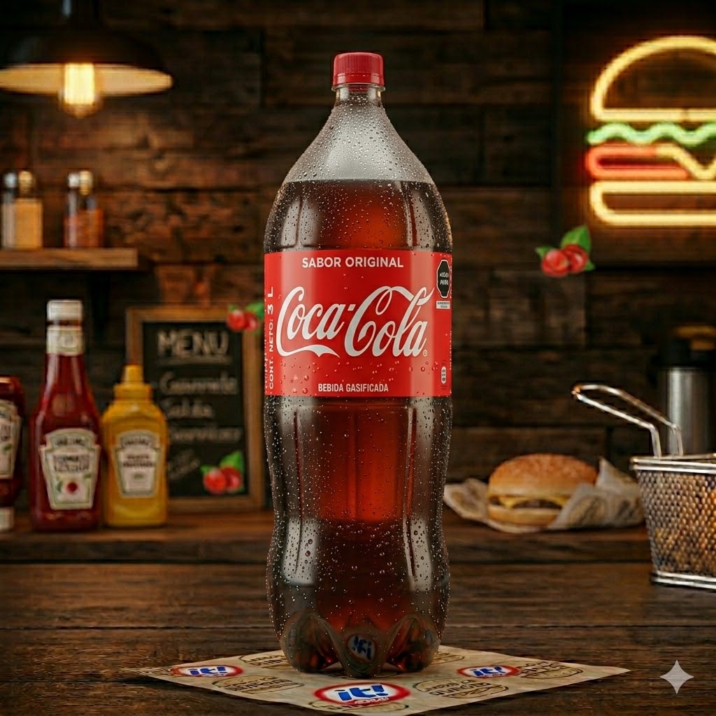 coca-cola 3 litros