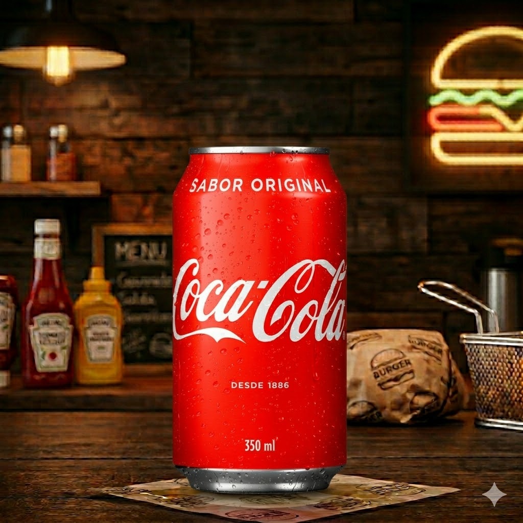Lata Coca Cola