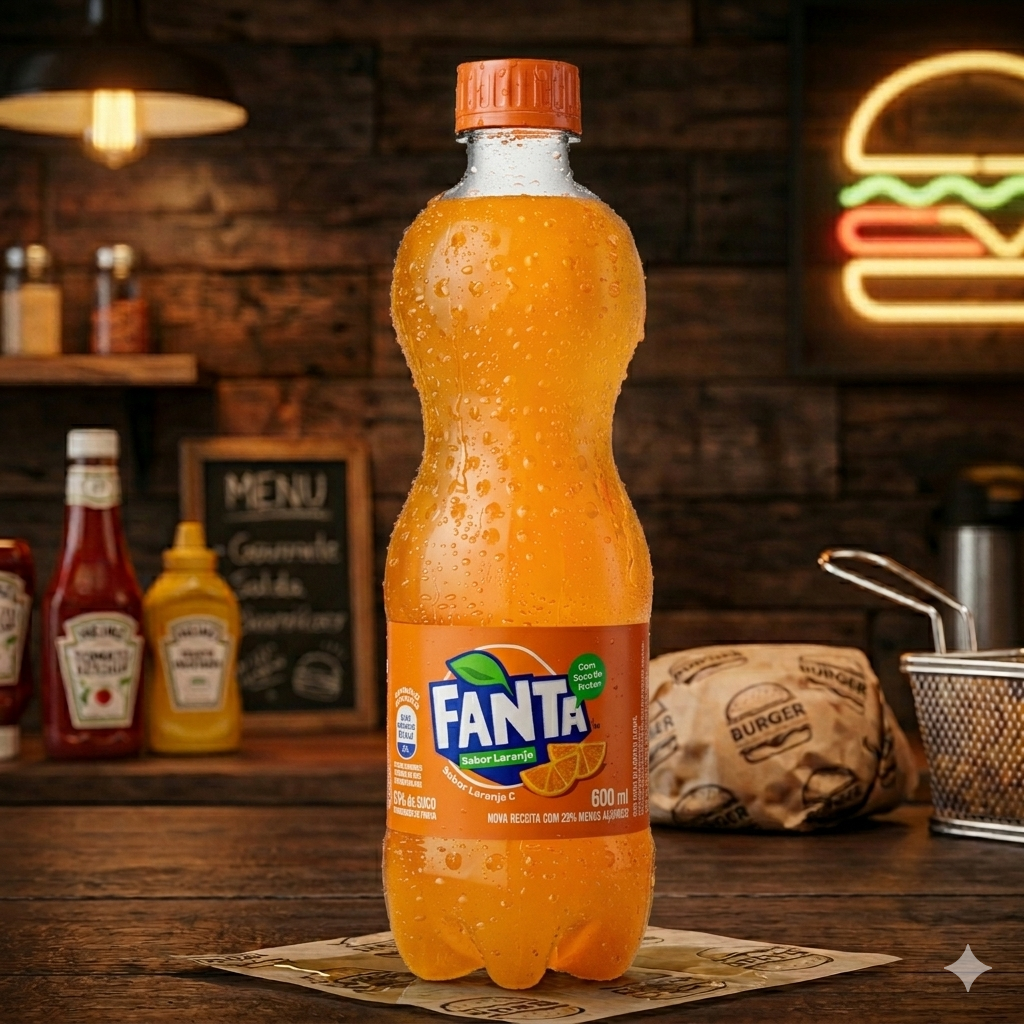 Fanta Laranja 600ml