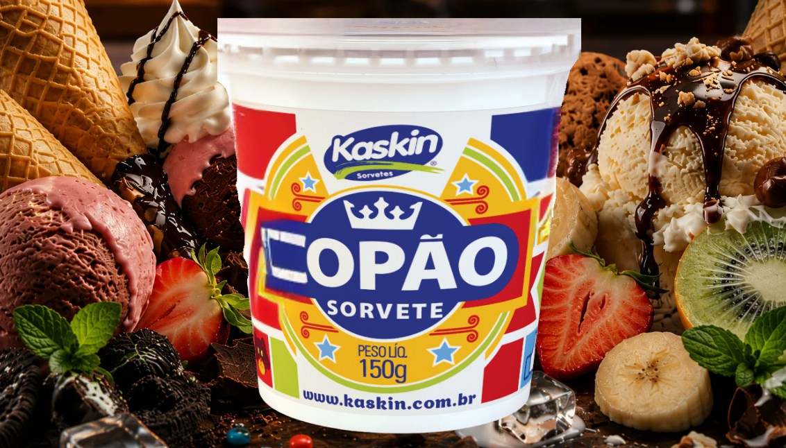 Kaskin Copão Sorvete 150g