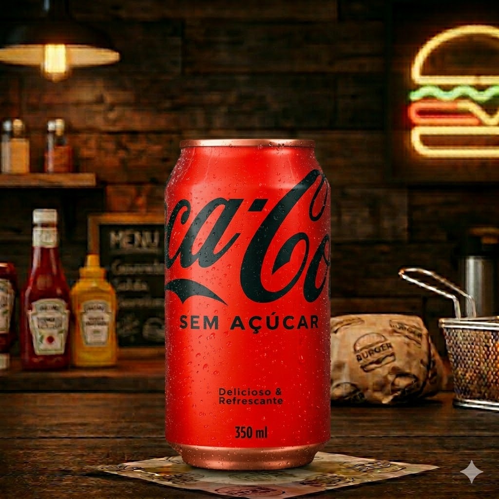 Lata Coca Cola Zero
