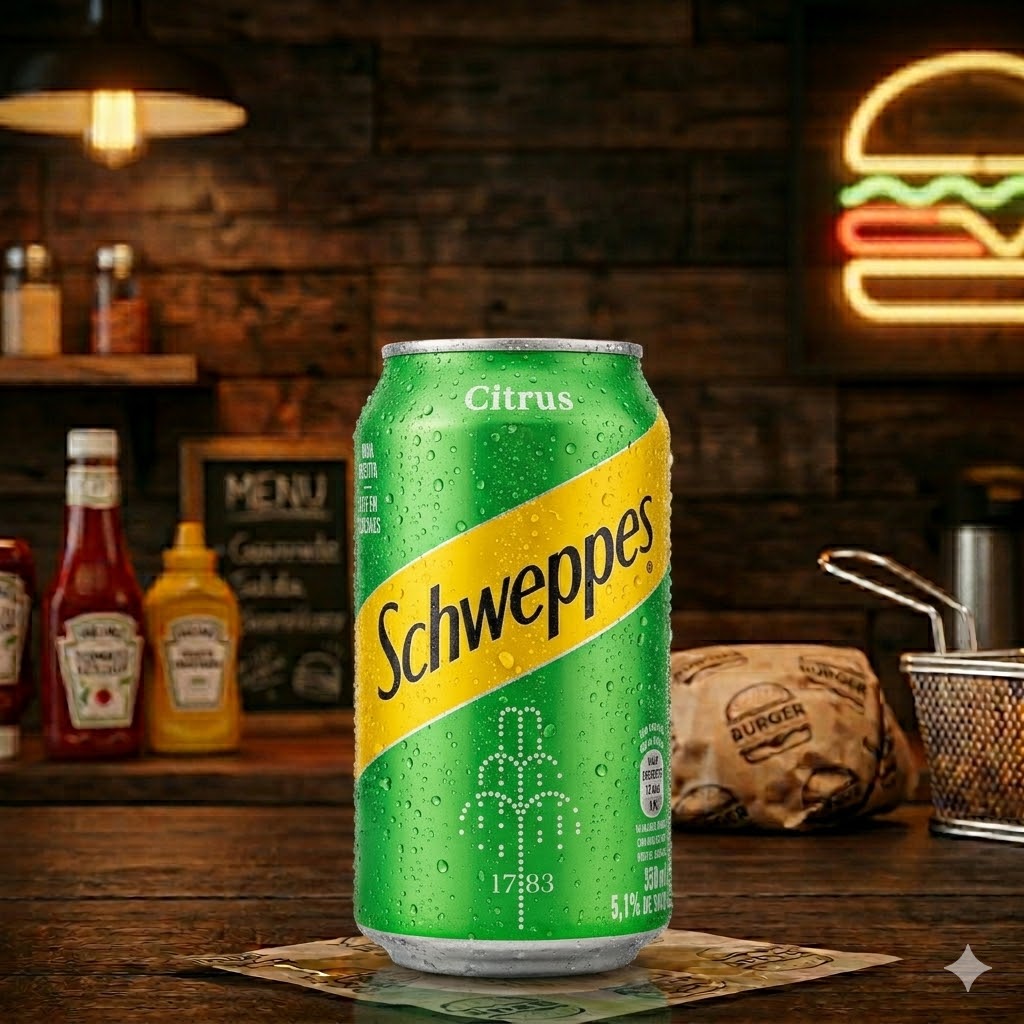 Lata Schweppes Cítrico